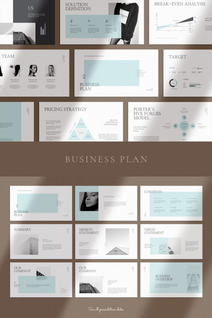 Kit Graphique #97968 Business Pla Divers Modles Web - Logo template Preview